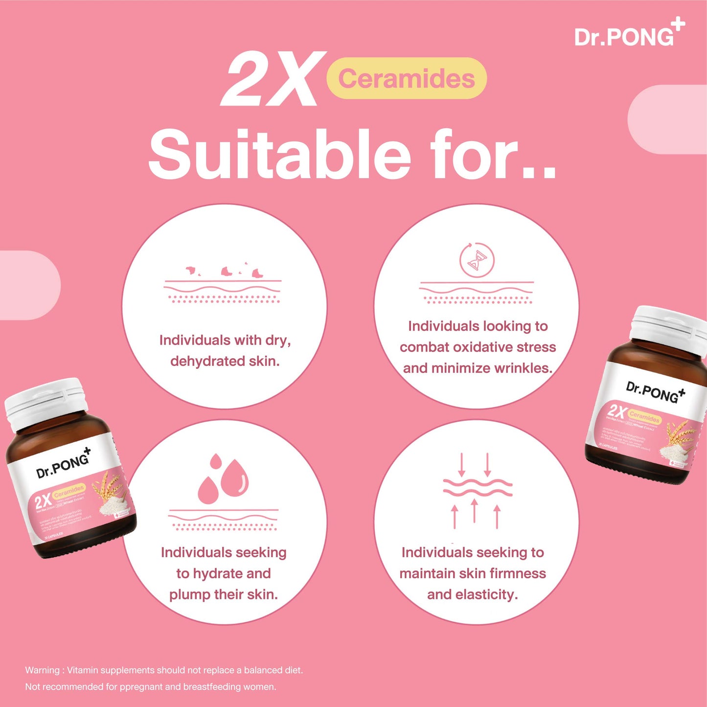 Dr.PONG 2X CERAMIDES FROM RICE EXTRACT PLUS WHEAT EXTRACT