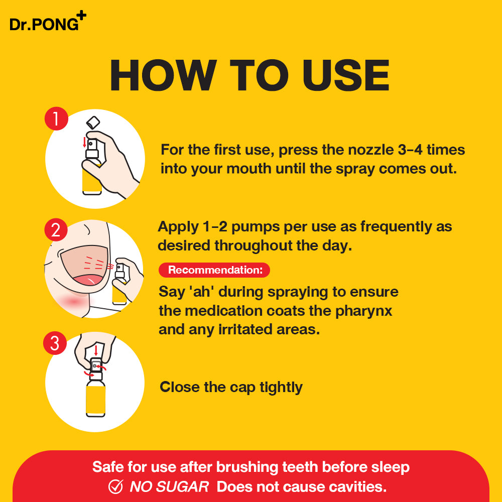 Dr.PONG BEE PROPOLIS SUPERMINT MOUTH SPRAY