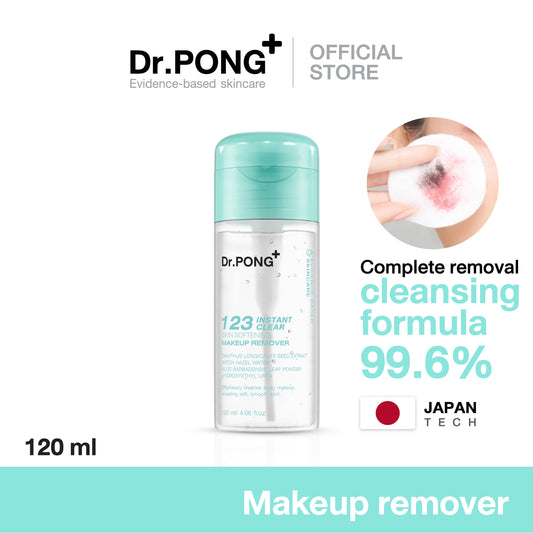 Dr.PONG 123 INSTANT CLEAR SKIN SOFTENING MAKEUP REMOVER