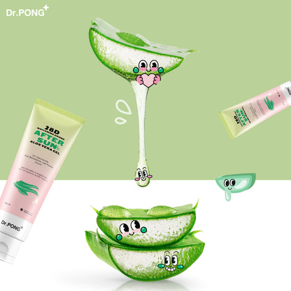 Dr.PONG 28D WHITENING DRONE AFTER SUN ALOE VERA GEL
