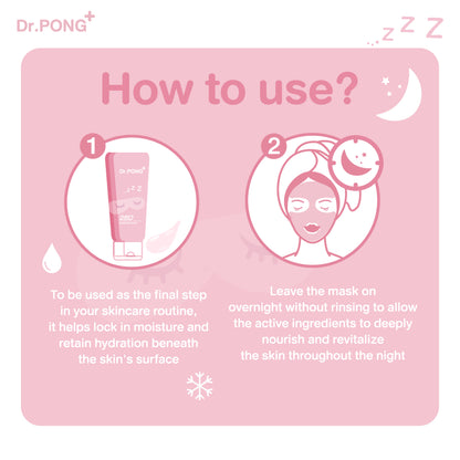 Dr.PONG 28D WHITENING DRONE SLEEPING MASK