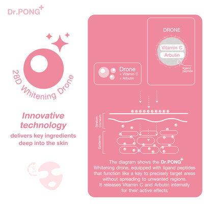 Dr.PONG 28D WHITENING DRONE SLEEPING MASK
