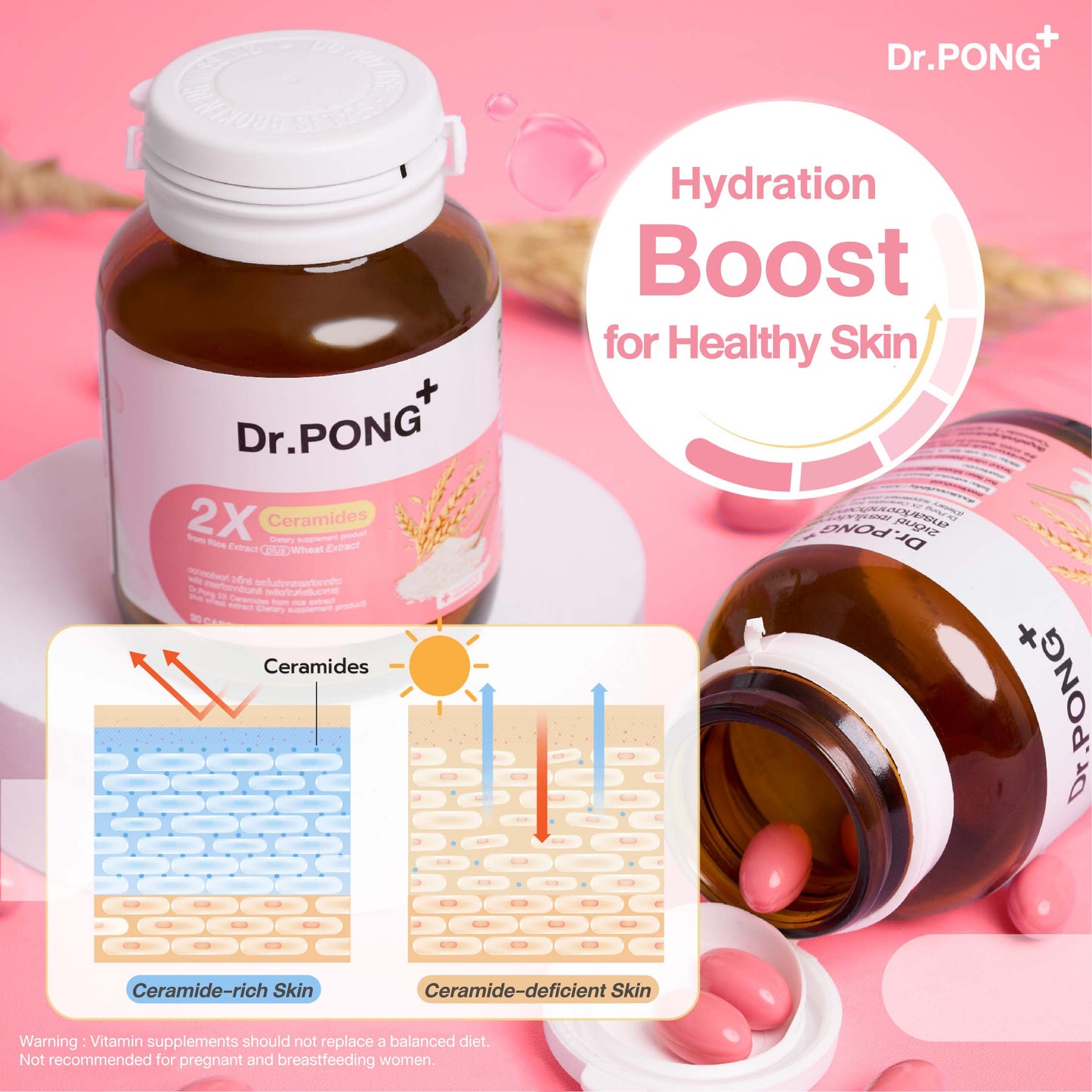 Dr.PONG 2X CERAMIDES FROM RICE EXTRACT PLUS WHEAT EXTRACT