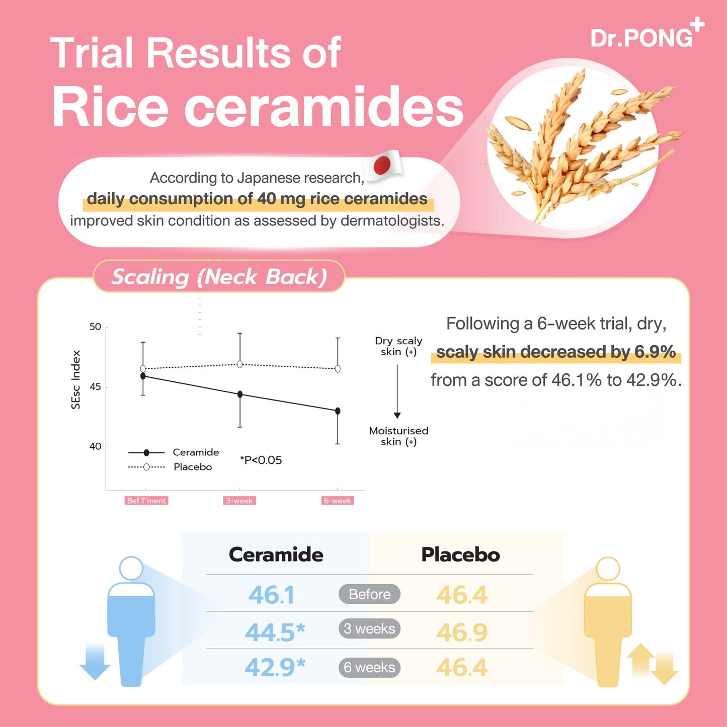 Dr.PONG 2X CERAMIDES FROM RICE EXTRACT PLUS WHEAT EXTRACT
