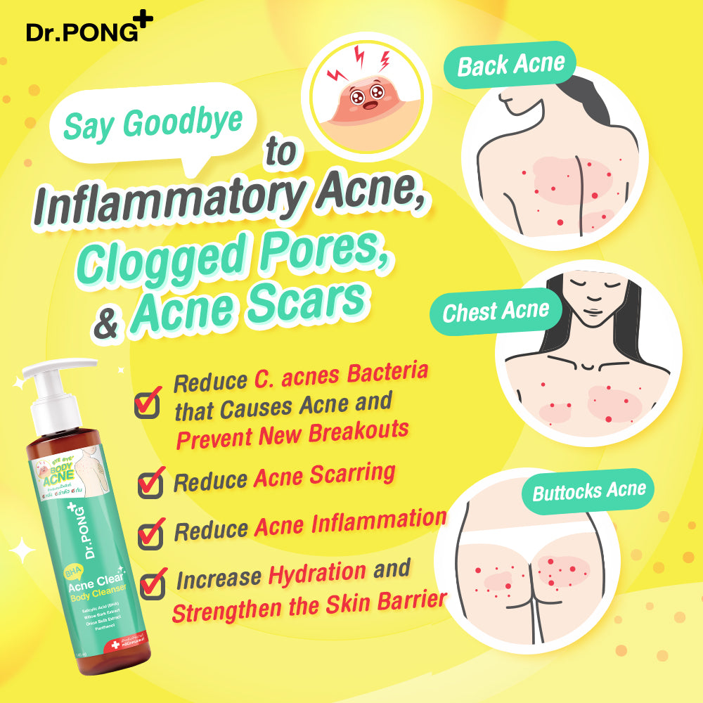 Dr.PONG BHA ACNE CLEAR BODY CLEANSER