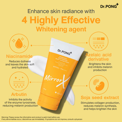 Dr.PONG MIRRORX WHITENING BODY SUNSCREEN