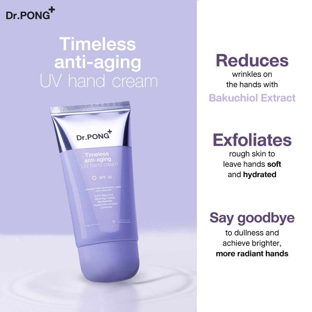 Dr.PONG TIMELESS ANTI-AGING UV HAND CREAM
