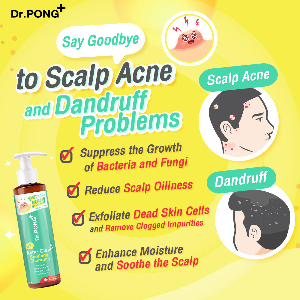Dr.PONG 4T ACNE CLEAR SOOTHING SHAMPOO