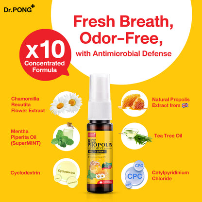 Dr.PONG BEE PROPOLIS SUPERMINT MOUTH SPRAY