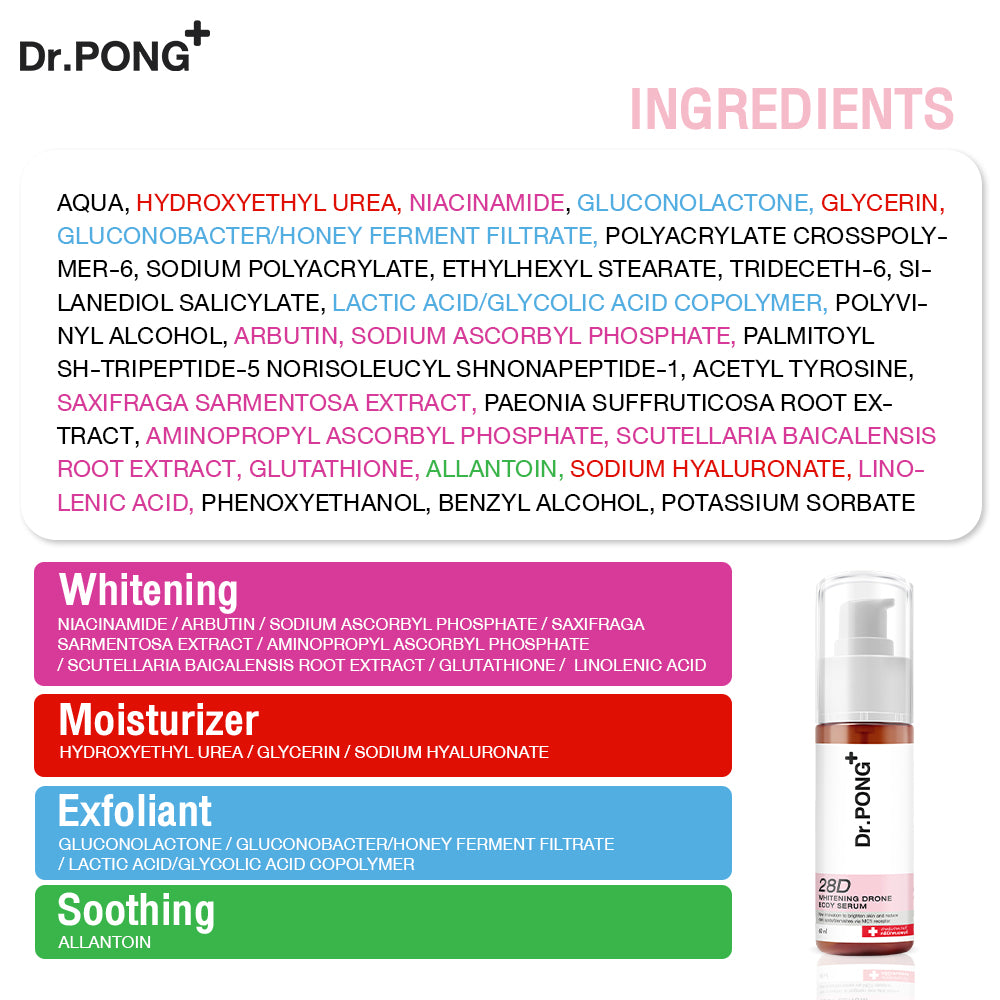 Dr.PONG 28D WHITENING DRONE BODY SERUM