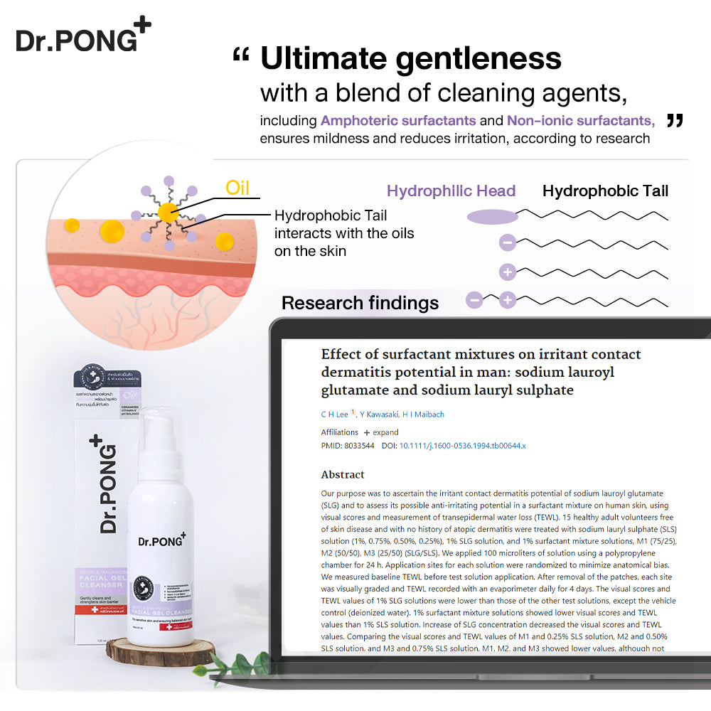 Dr.PONG GENTLE BALANCING FACIAL GEL CLEANSER