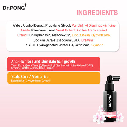 Dr.PONG TSUTSUJI HAIR REJUVENATING SERUM ANTI-HAIR LOSS