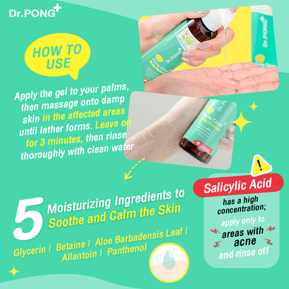 Dr.PONG BHA ACNE CLEAR BODY CLEANSER
