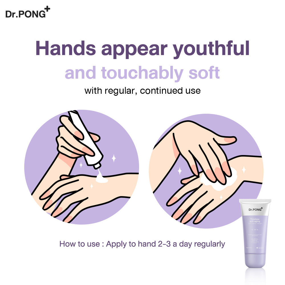 Dr.PONG TIMELESS ANTI-AGING UV HAND CREAM