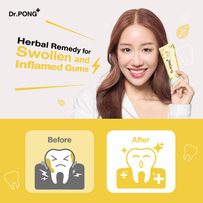 Dr.PONG G.U.M.X. PROPOLIS PLUS FLUORIDE TOOTHPASTE