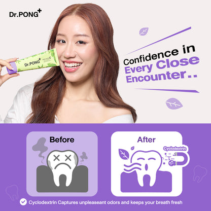 Dr.PONG BREATHX FLUORIDE TOOTHPASTE