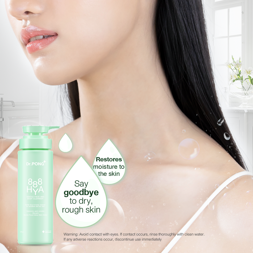 Dr.PONG 888 HYA GENTLE FACE AND BODY CLEANSER