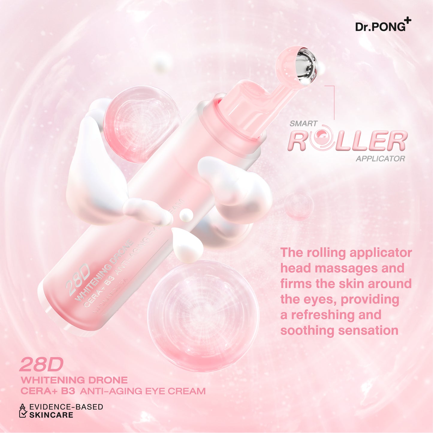 Dr.PONG 28D WHITENING DRONE CERA+B3 ANTI-AGING EYE CREAM