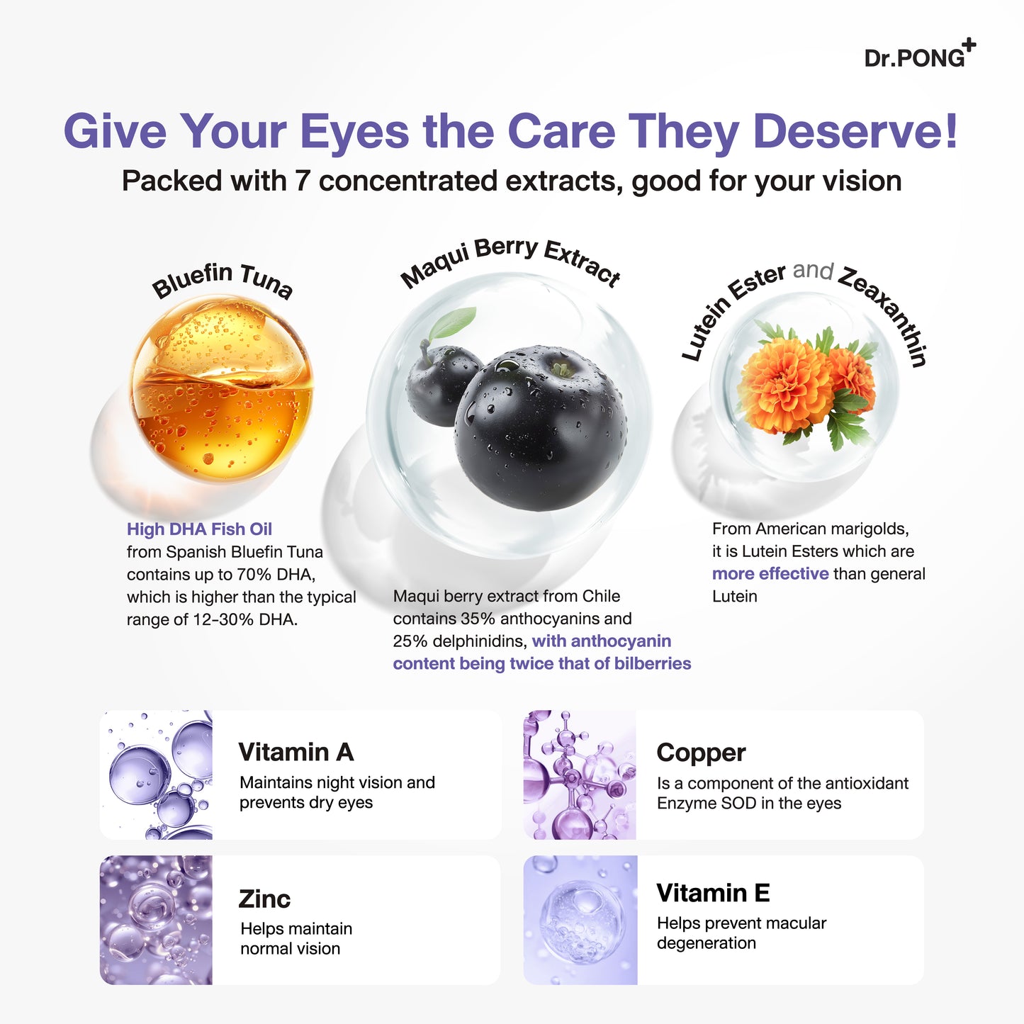 Dr.PONG LUMINEXAR LUTEIN PLUS MAQUIBERRY EXTRACT