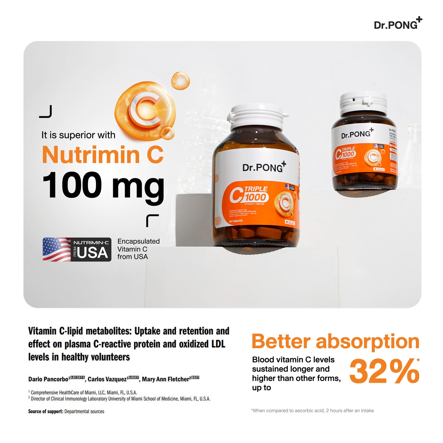 Dr.PONG TRIPLE C 1000 VITAMIN C 1000MG