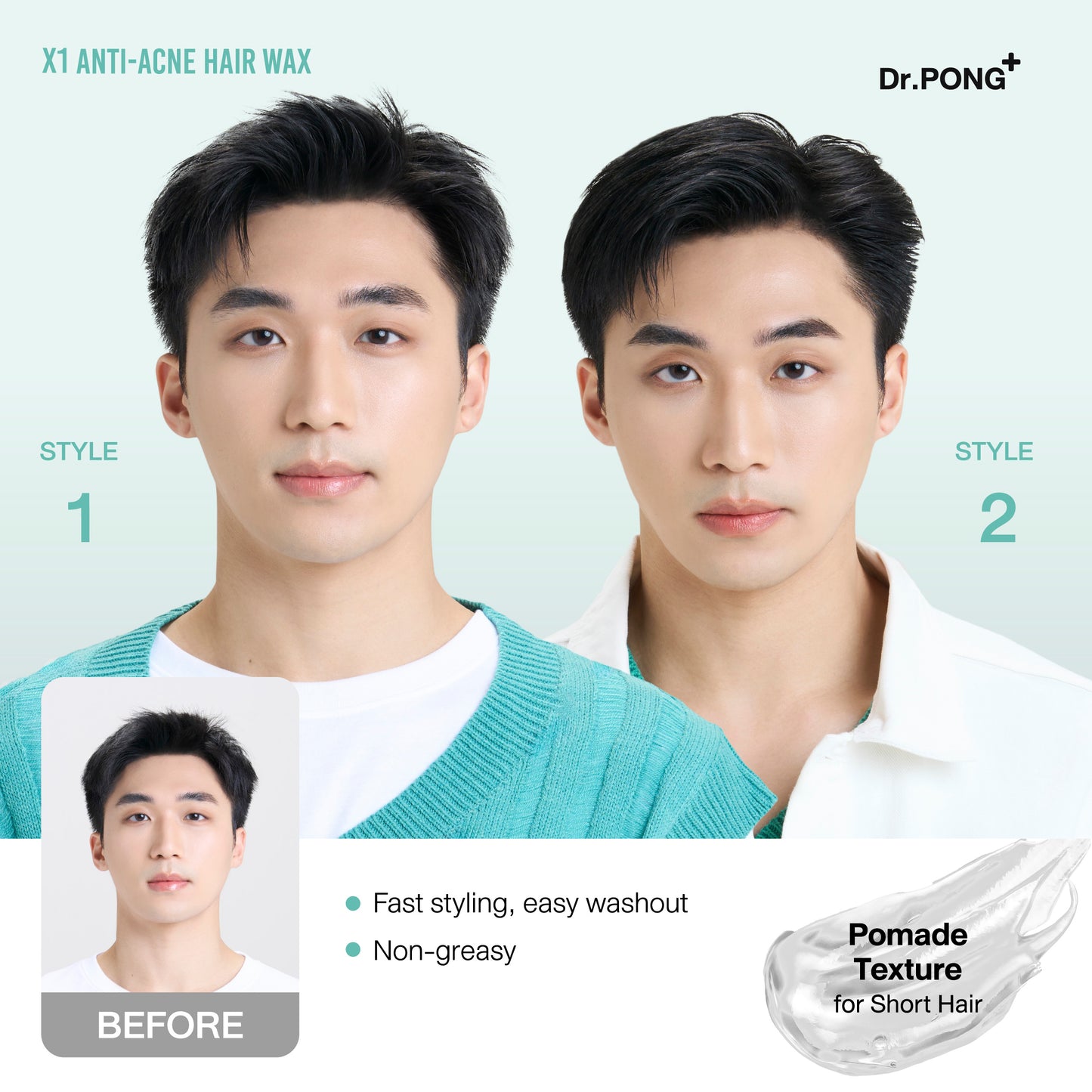 Dr.PONG - ANTI-ACNE HAIR WAX