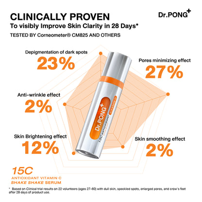Dr.PONG 15C ANTIOXIDANT VITAMIN C SHAKE SHAKE SERUM