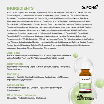 Dr.PONG 28D WHITENING DRONE ACNE SERUM