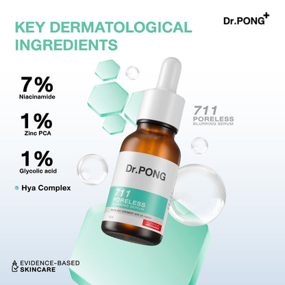 Dr.PONG 711 PORELESS BLURRING SERUM