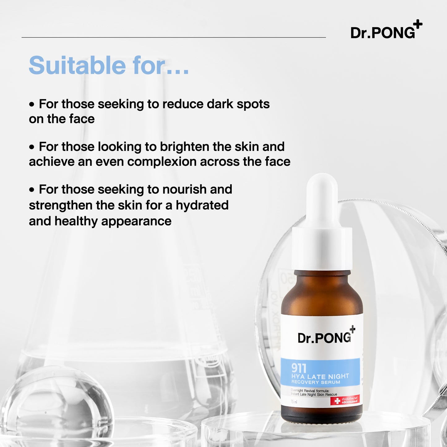 Dr.PONG 911 HYA LATE NIGHT RECOVERY SERUM