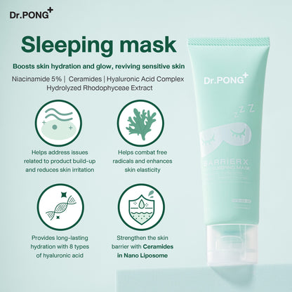 Dr.PONG BARRIER X HYA SLEEPING MASK