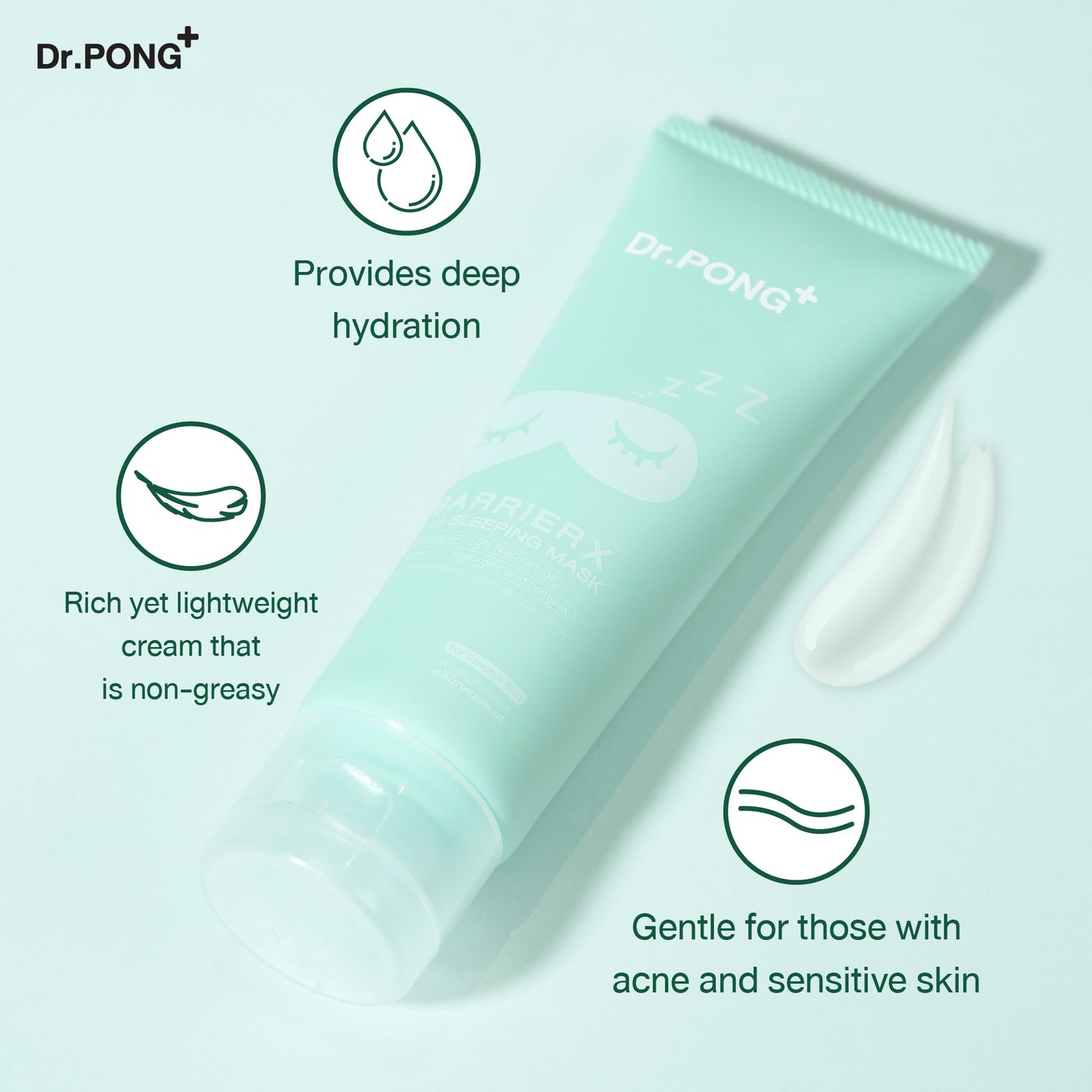 Dr.PONG BARRIER X HYA SLEEPING MASK