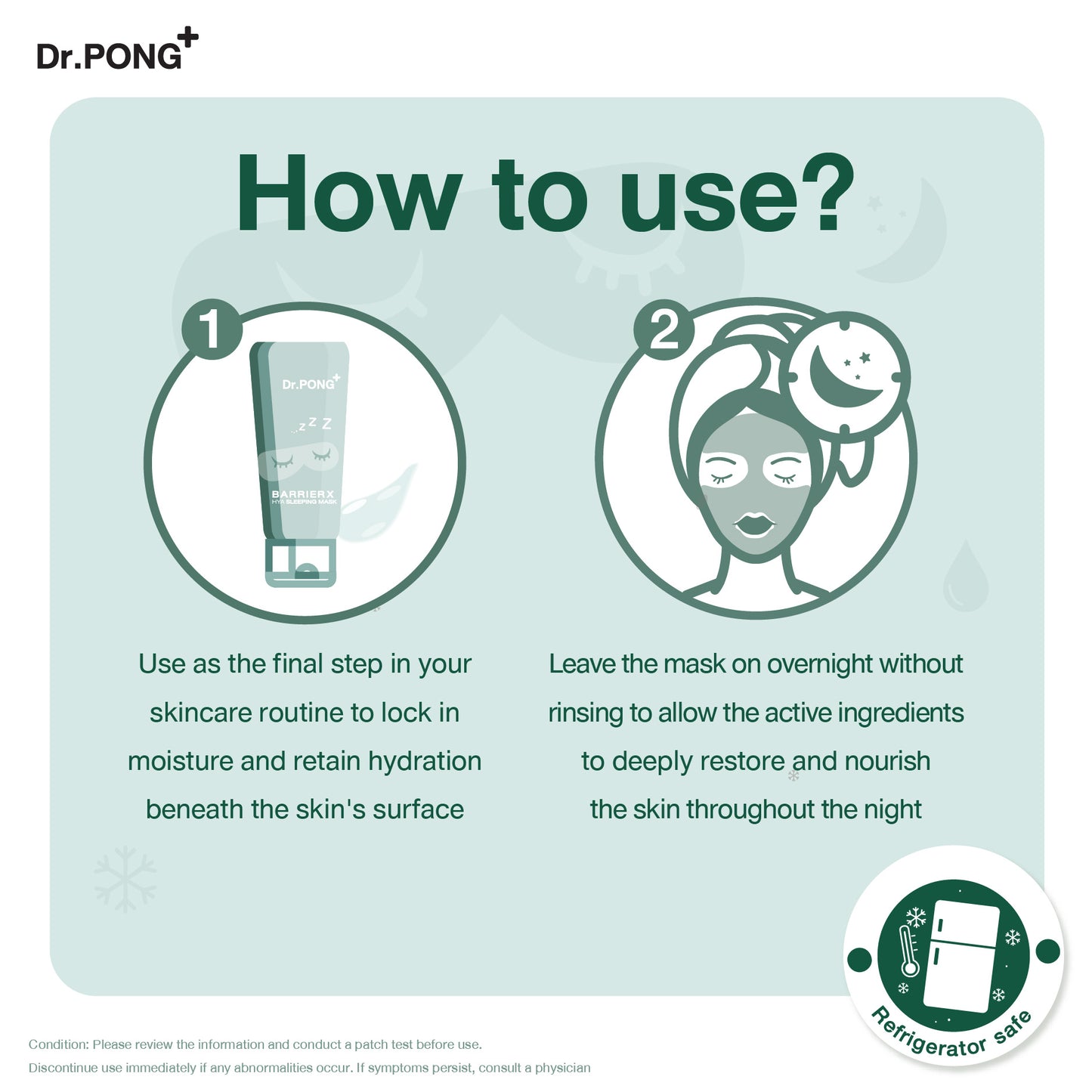 Dr.PONG BARRIER X HYA SLEEPING MASK