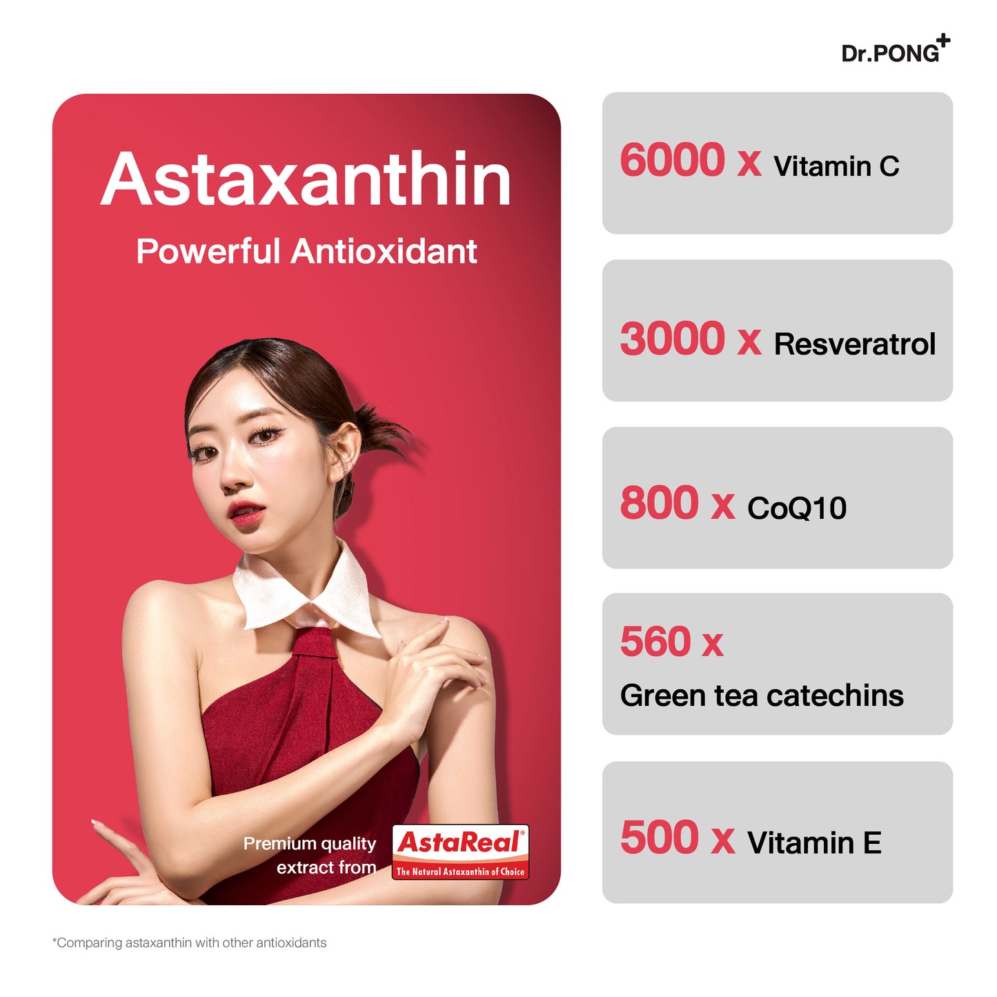 Dr.PONG ASTAXANTHIN 6 mg AstaReal®