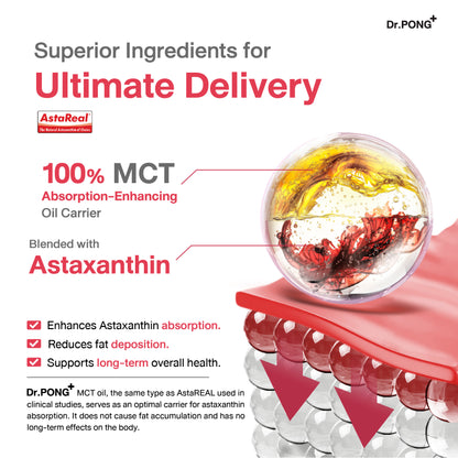 Dr.PONG_ASTAXANTHIN 6 mg ASTAREAL_30Capsules