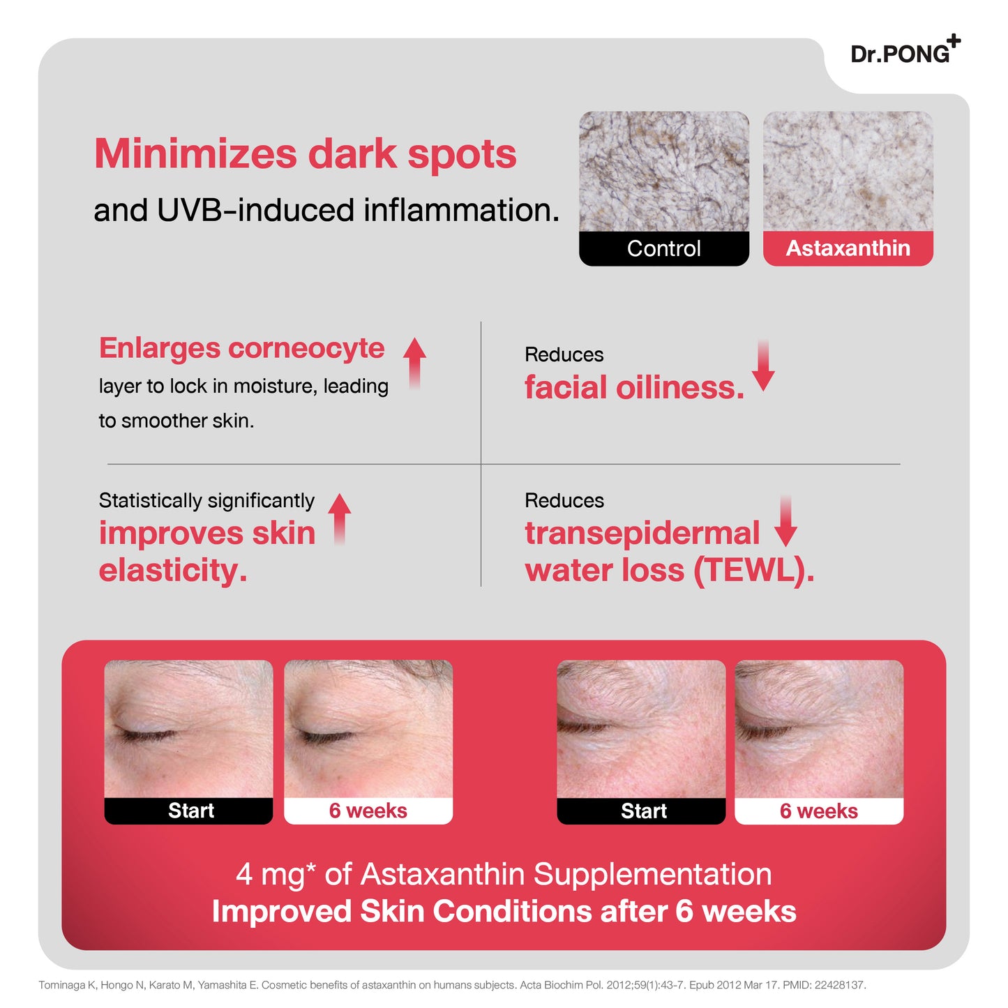 Dr.PONG ASTAXANTHIN 6 mg AstaReal®