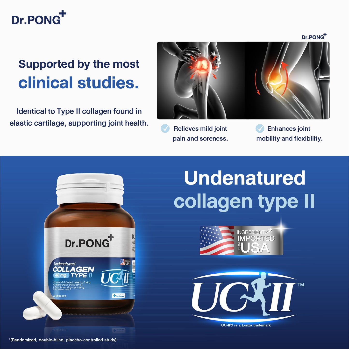 Dr.PONG UNDENATURED COLLAGEN TYPE II 40 mg