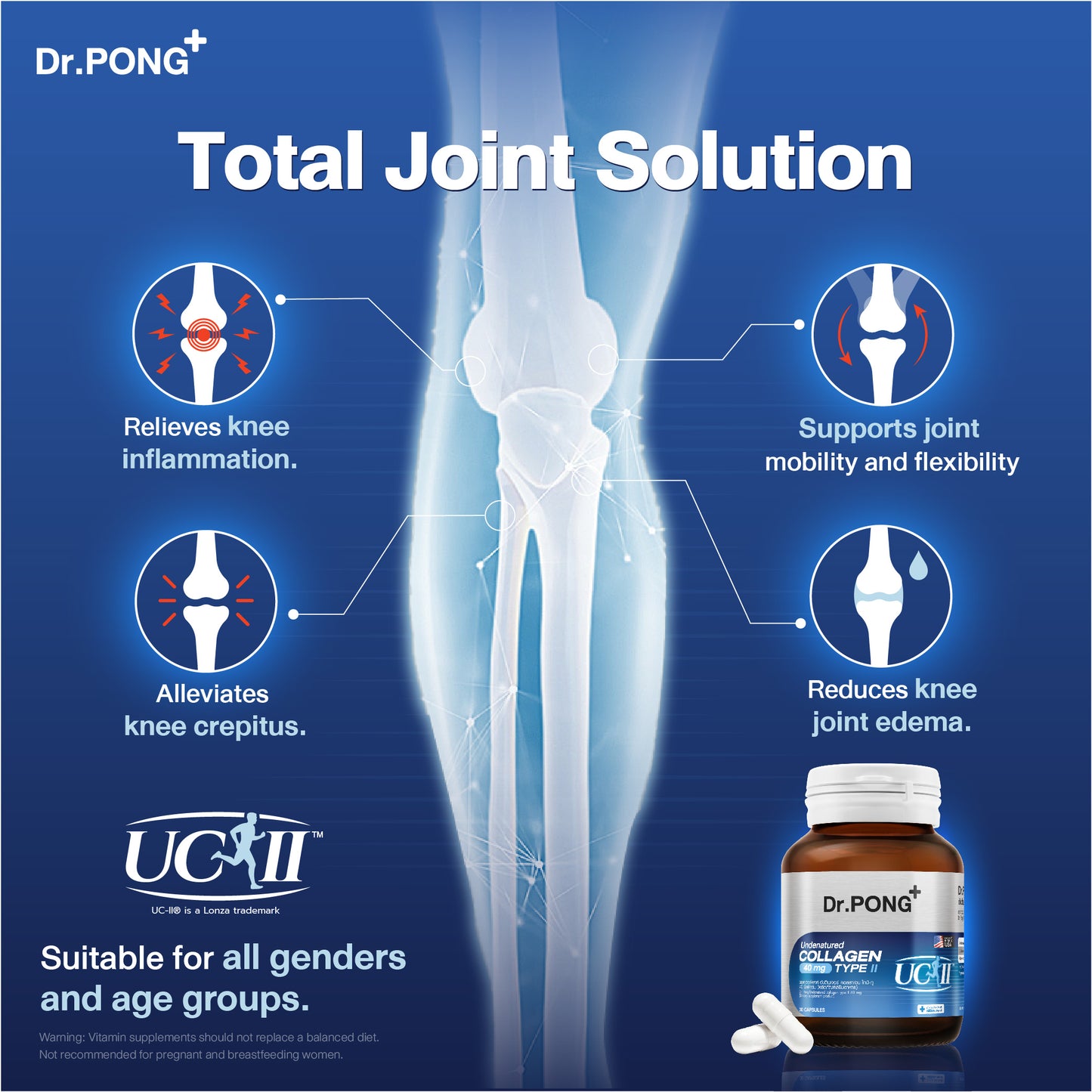 Dr.PONG UNDENATURED COLLAGEN TYPE II 40 mg