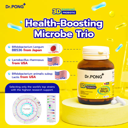 Dr.PONG 3D EVERYDAY PROBIOTIC
