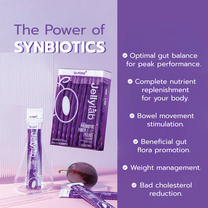 Dr.PONG JELLYLAB PROBIOTIC FIBER JELLY (Food Supplement Product)