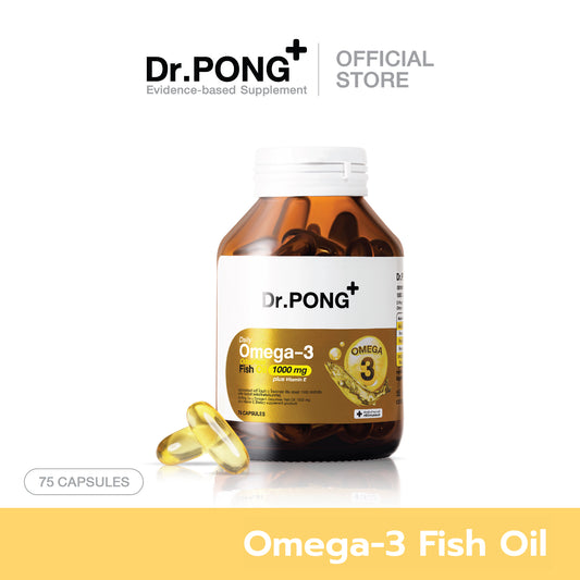 Dr.PONG DAILY OMEGA-3 ODOURLESS FISH OIL 1000 MG PLUS VITAMIN E