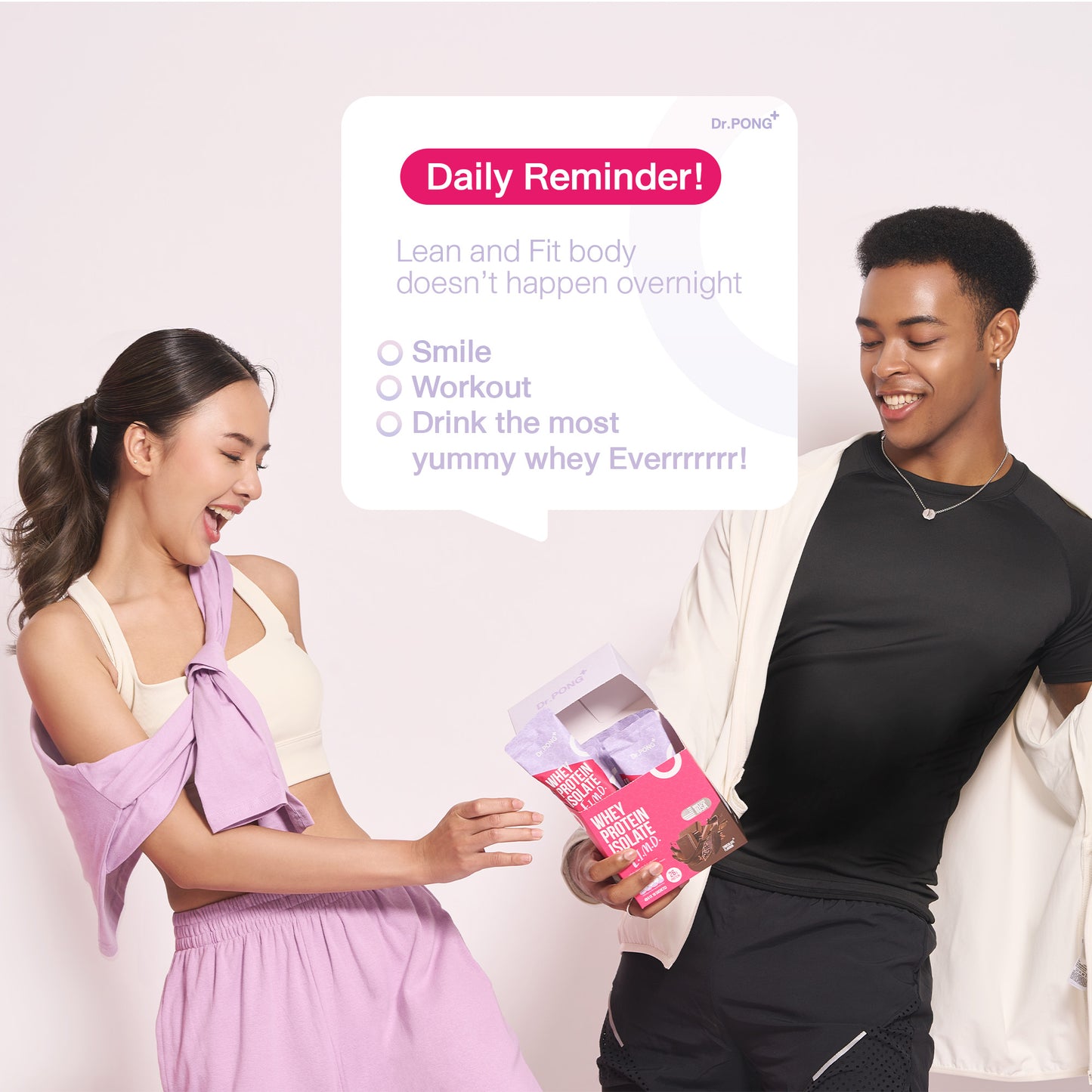 Dr.PONG Whey protein isolate E.I.M.D.