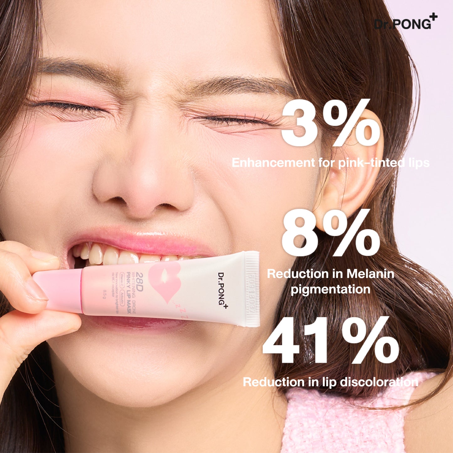 Dr.PONG 28D WHITENING DRONE LIP MASK