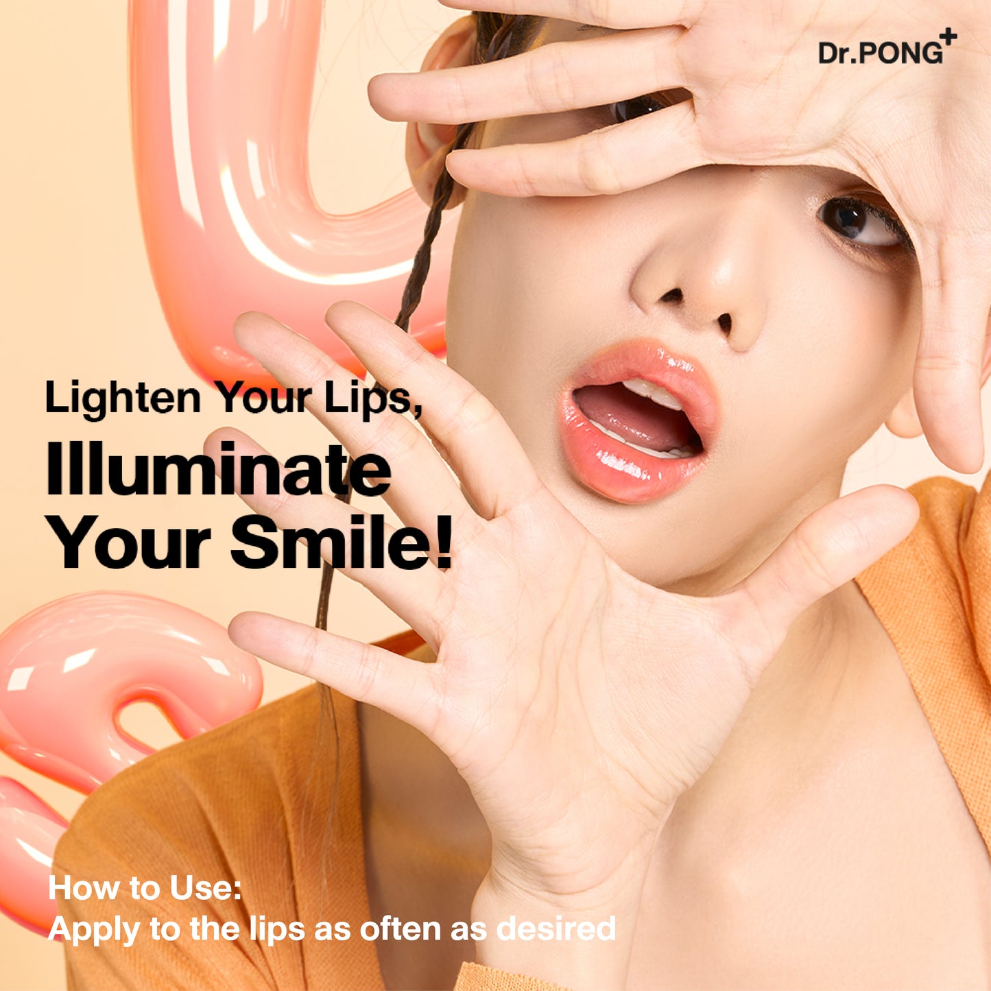 Dr.PONG 28D WHITENING DRONE LIP MASK
