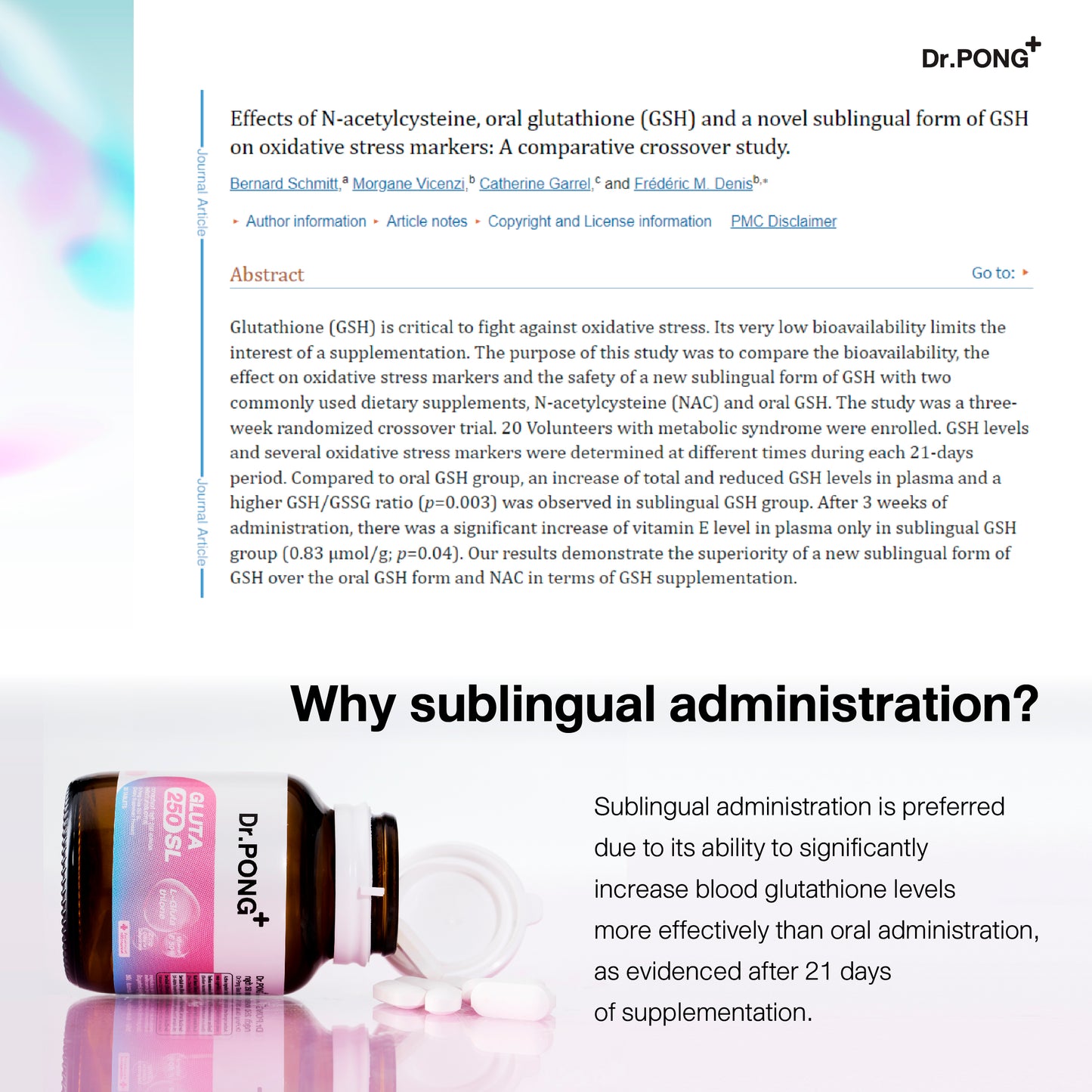 Dr.PONG GLUTA 250 SL