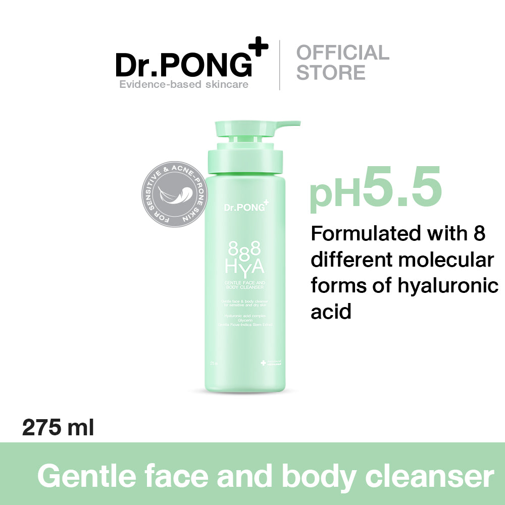 Dr.PONG 888 HYA GENTLE FACE AND BODY CLEANSER