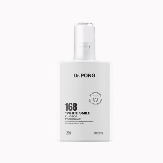 Dr.PONG 168 WHITE SMILE FLUORIDE MOUTHWASH