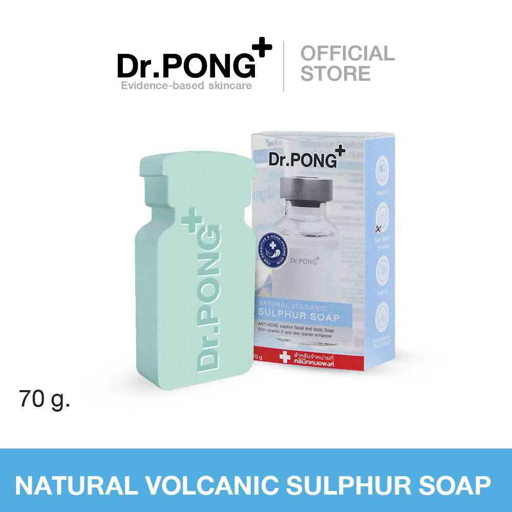 Dr.PONG NATURAL VOLCANIC SULPHUR SOAP