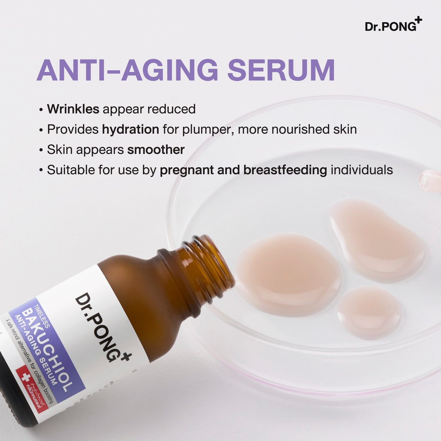 Dr.PONG TIMELESS BAKUCHIOL ANTI-AGING SERUM
