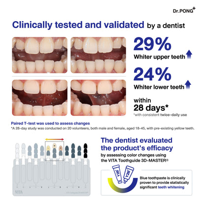 Dr.PONG Y2B WHITENING COLOR TOOTHPASTE
