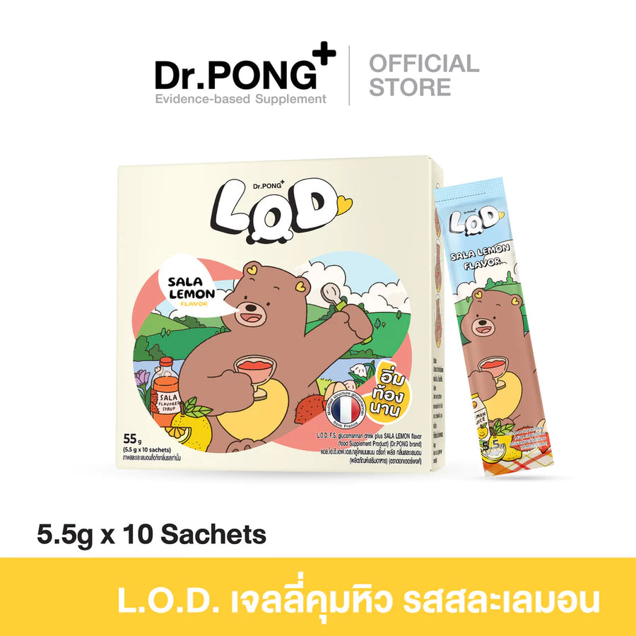 DR.PONG L.O.D. F.S GLUCOMANNAN DRINK